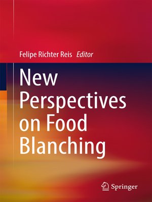 cover image of New Perspectives on Food Blanching